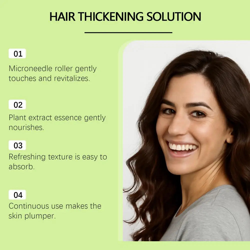 Hair Roller Serum Gentle nourishes the scalp Strong Hair Root Anti Hair Loss Hair Care Set Daily Care Scalp Serum