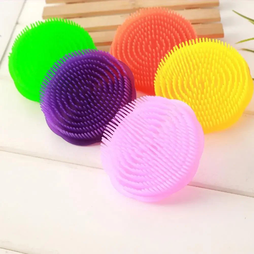Personal Care Bathroom Products, Hair Washing, Hair Scalp Massage Comb, Soft Silicone Shampoo Brush Head Massage Brush