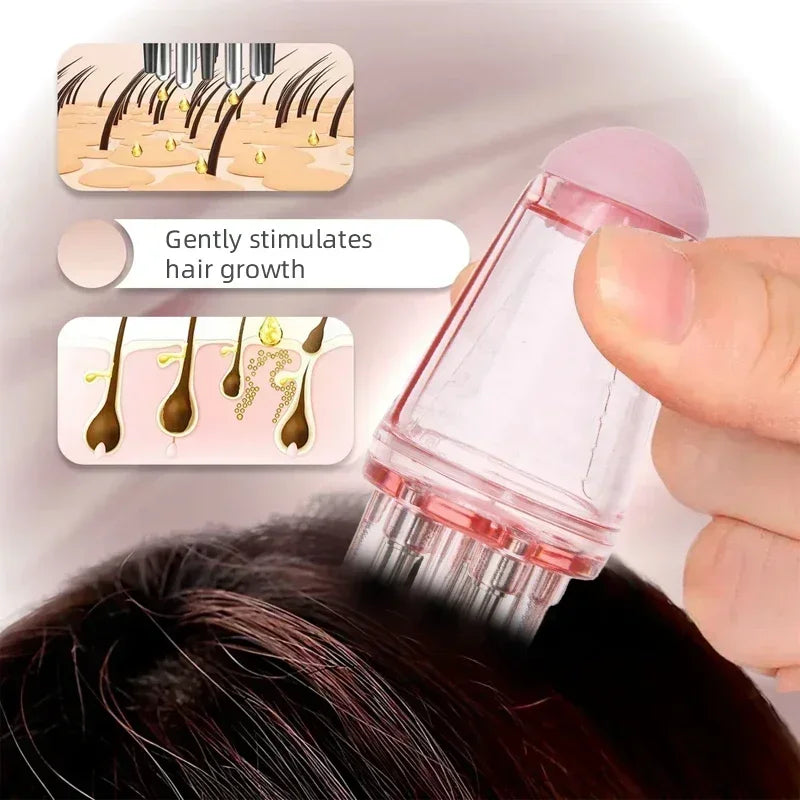 Hair Care Set 4 in 1 Hair Spray Bottle Scalp Massager Hair Oil Applicator Shampoo Brush Hair Care Tools for All Hair Types