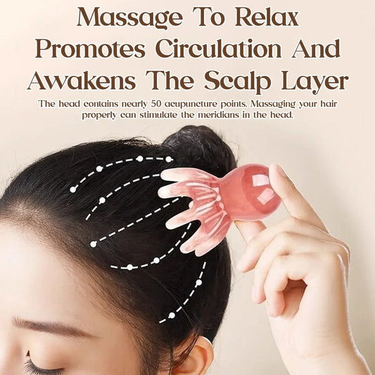 4-in-1 Hair Care Set – Spray Bottle, Scalp Massager, Oil Applicator & Shampoo Brush