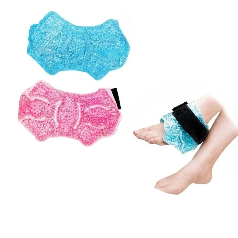 Ankle Foot Ice Pack Wrap for Injuries Reusable Gel Bead Ice Pack Personal Care Products Ankle Support Ankle Pad