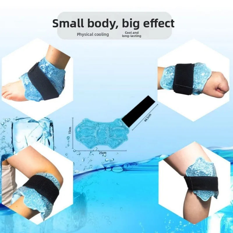 Ankle Foot Ice Pack Wrap for Injuries Reusable Gel Bead Ice Pack Personal Care Products Ankle Support Ankle Pad