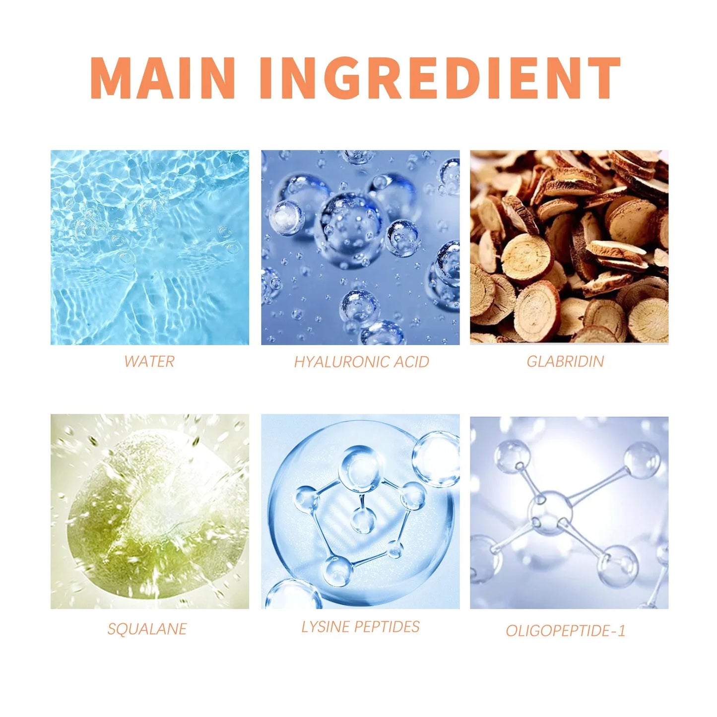 Anti Wrinkle Face Serum Hyaluronic Acid Anti Aging Shrink Pore Lifting Firming Wh-itening Sp-ots Moisturizing Skin Care Products