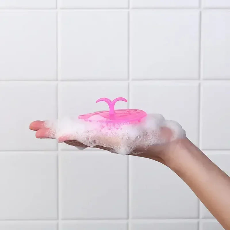 Personal Care Bathroom Products, Hair Washing, Hair Scalp Massage Comb, Soft Silicone Shampoo Brush Head Massage Brush