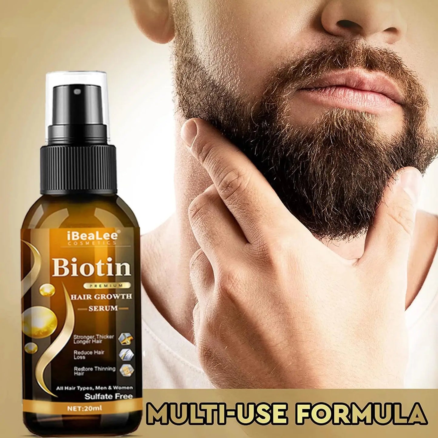 Scalp Repair Hair Thicken Conditioner Hair Thickening Care Products Beard Thickening Care Oil Serum Professional Hair Care