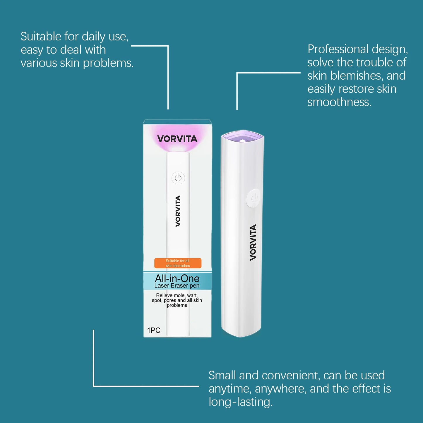 Skin Care Pen Gentle Face & Body Care Smooth Skin Hydrating Nourishing Local Cleansing Daily Lightweight Convenient Portable Use