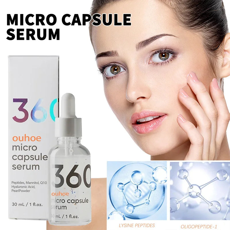 Anti Wrinkle Face Serum Hyaluronic Acid Anti Aging Shrink Pore Lifting Firming Wh-itening Sp-ots Moisturizing Skin Care Products