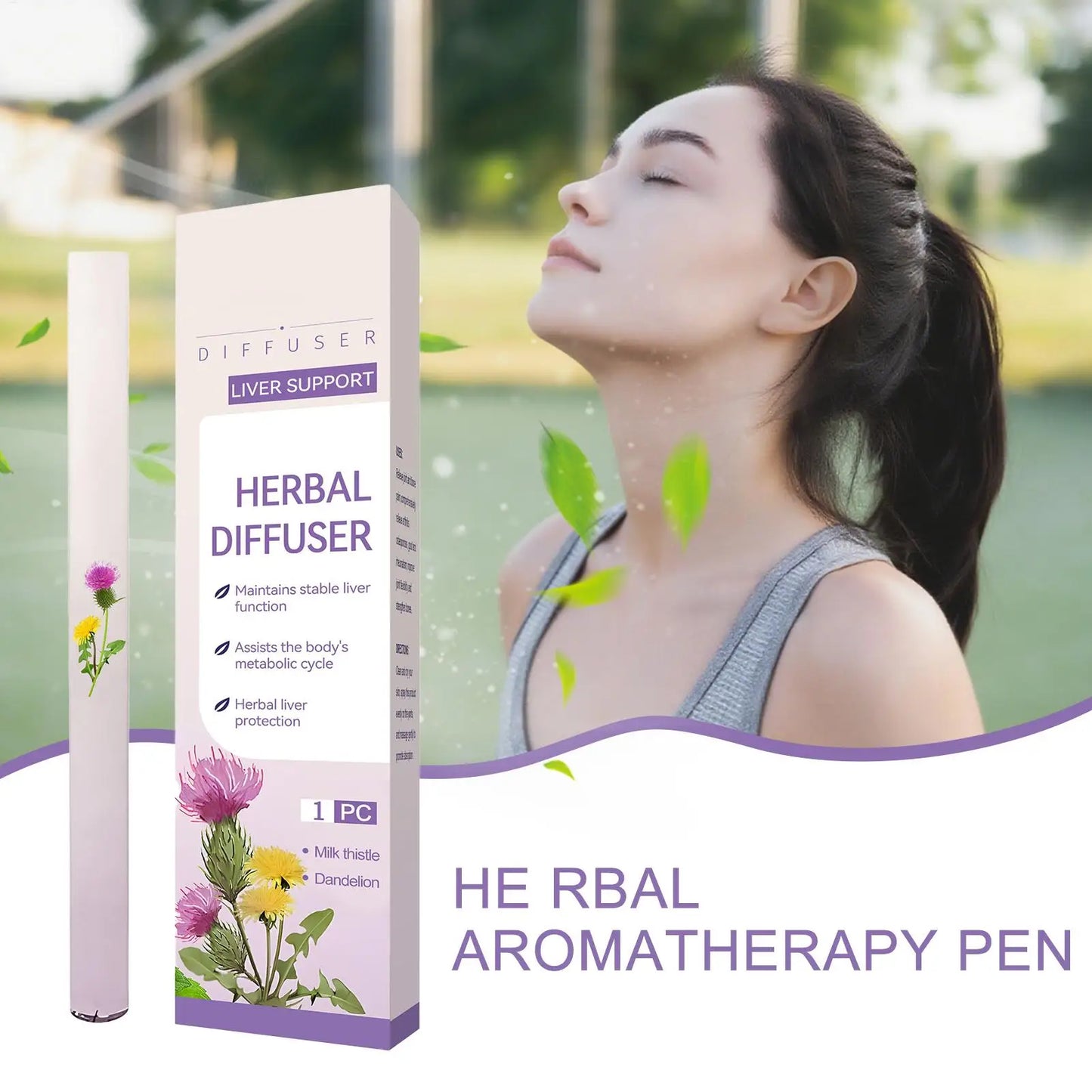 Diffuser Pen Air Freshener Pen Diffuser Pens Portable Liver Support Diffuser Pen Sensory Personal Care Products for Workplace