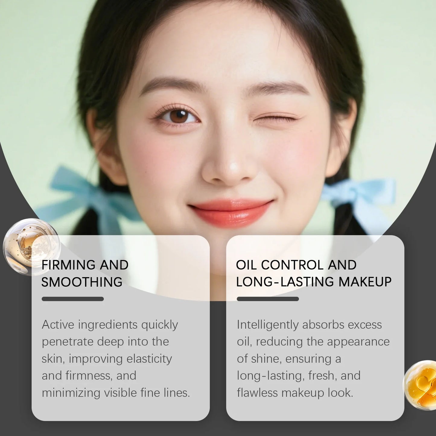 Face Primer Moisturizing Hydrating Skin Barrier Care Reduce Fine Lines Gentle Nourishing Clear Primer Makeup Even Skin Tone